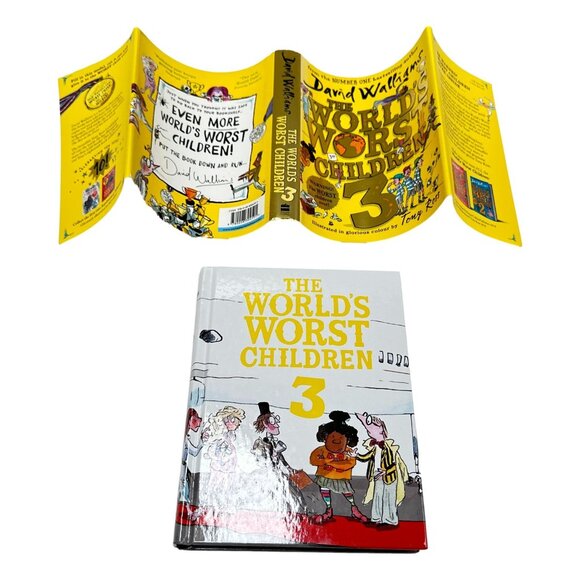 Worlds Worst Children David Walliams Books Lot 3 Vol 1 2 3 HC DJ - Picture 5 of 16